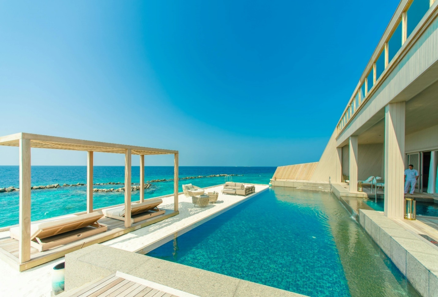 Swimming Pool in a Luxury House